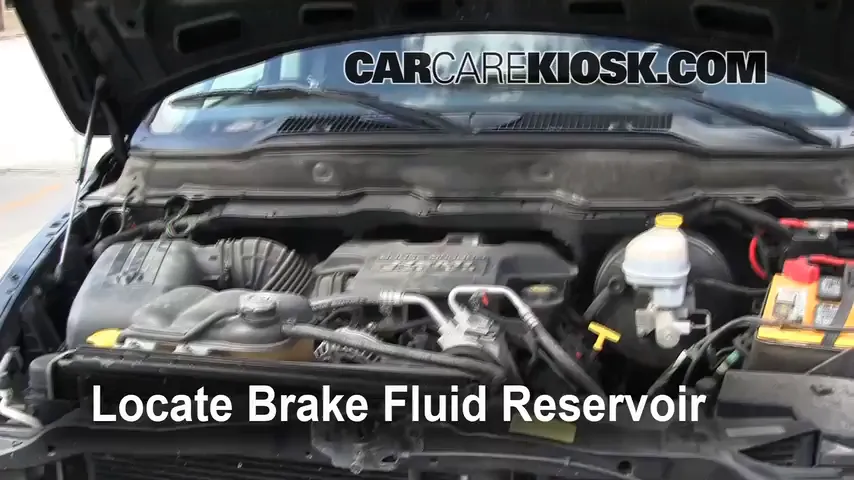 2003 Dodge Ram 2500 5.7L V8 Crew Cab Pickup (4 Door) Brake Fluid Check Fluid Level
